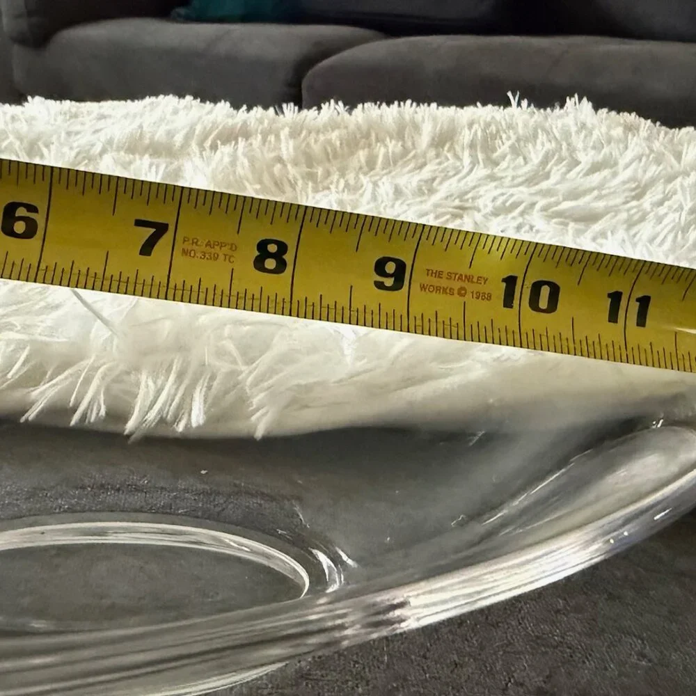 Vintage Glass Swan by Duncan & Miller, Candy/Trinket Dish